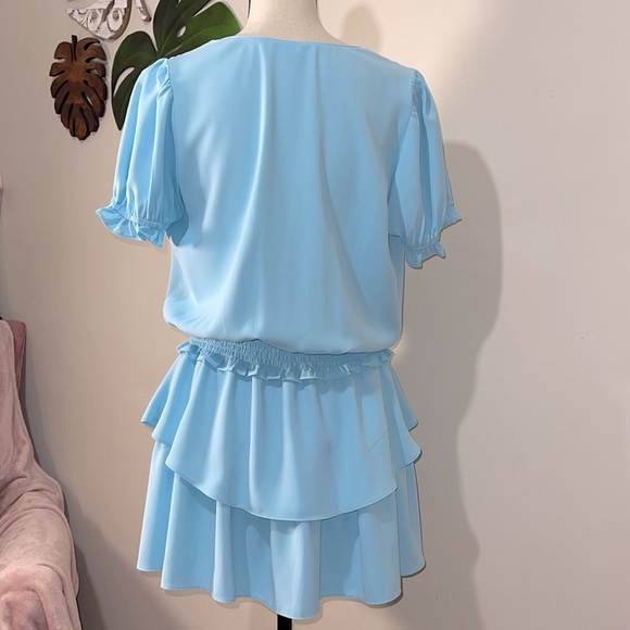 Amanda Uprichard Velma Dress in Ice Blue size Small - Picture 7 of 12